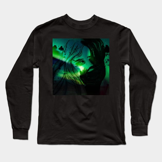 Fear Long Sleeve T-Shirt by teenamarie23art